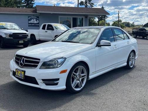 WHITE 2014 Mercedes-Benz C-Class C 250 Sport