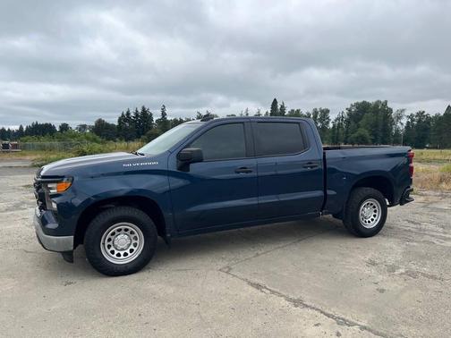 Northsky Blue Metallic 2022 Chevrolet Silverado 1500 WT