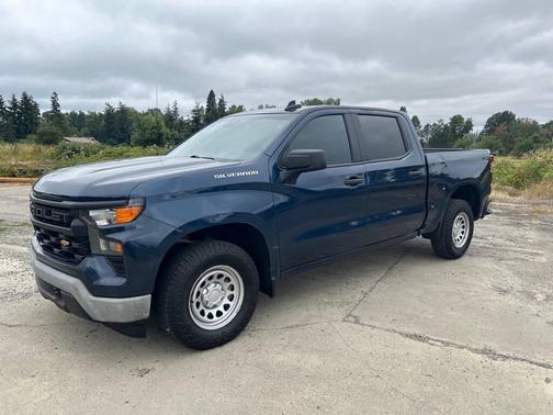 Northsky Blue Metallic 2022 Chevrolet Silverado 1500 WT