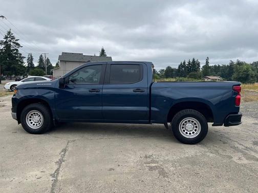 Northsky Blue Metallic 2022 Chevrolet Silverado 1500 WT