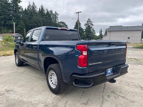 Northsky Blue Metallic 2022 Chevrolet Silverado 1500 WT