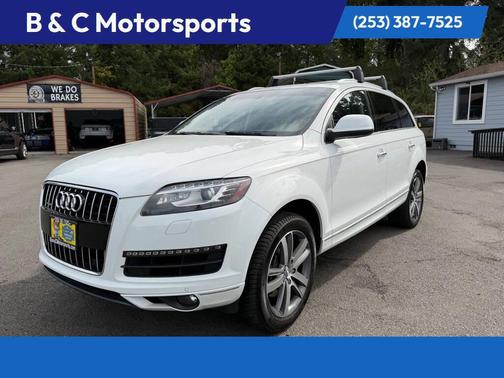 WHITE 2015 Audi Q7 3.0T Premium Plus