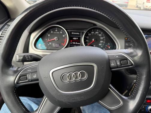 WHITE 2015 Audi Q7 3.0T Premium Plus
