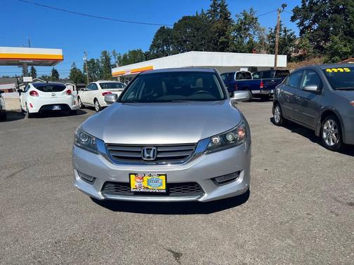 Alabaster Silver Metallic 2013 Honda Accord EX