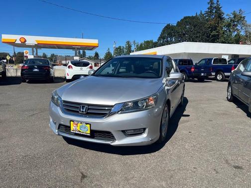 Alabaster Silver Metallic 2013 Honda Accord EX