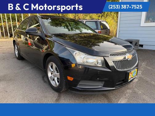 Black Granite Metallic 2012 Chevrolet Cruze LT