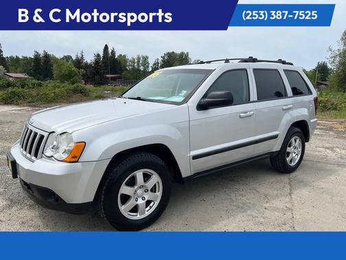 Bright Silver Metallic Clearcoat 2008 Jeep Grand Cherokee Laredo