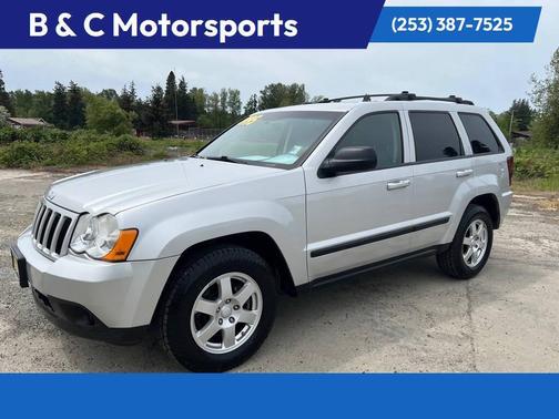 Bright Silver Metallic Clearcoat 2008 Jeep Grand Cherokee Laredo