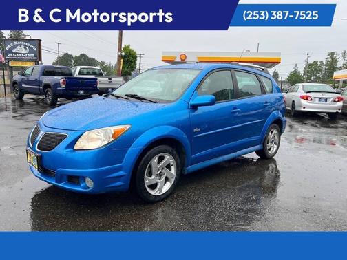 BLUE 2007 Pontiac Vibe Base