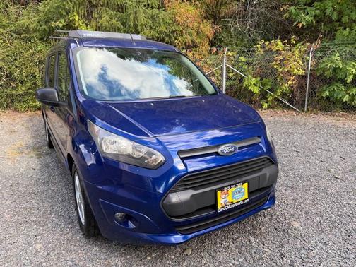 BLUE 2015 Ford Transit Connect XLT w/Rear Liftgate