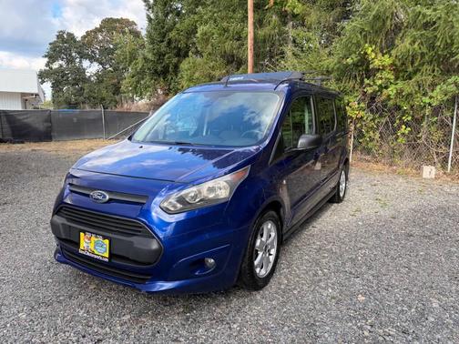 BLUE 2015 Ford Transit Connect XLT w/Rear Liftgate