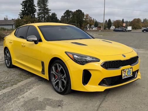 Sunset Yellow 2018 Kia Stinger GT