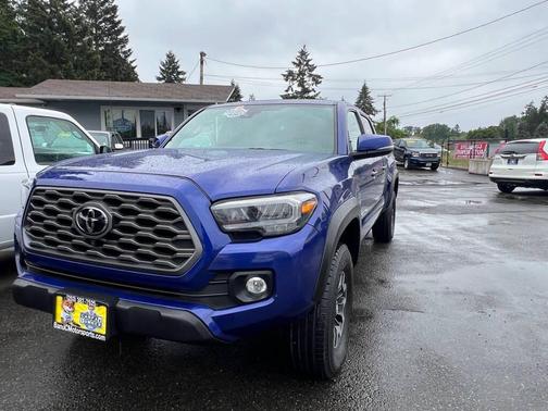 Blue Crush Metallic 2023 Toyota Tacoma TRD Sport