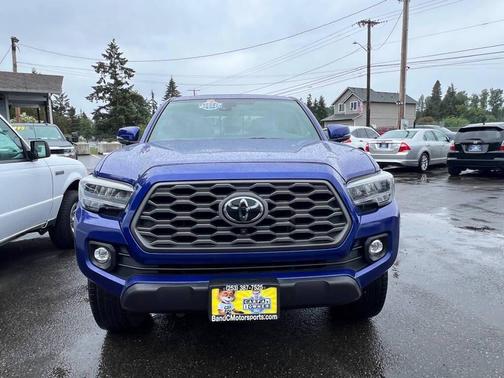 Blue Crush Metallic 2023 Toyota Tacoma TRD Sport