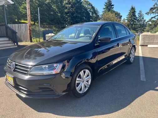 Black 2017 Volkswagen Jetta 1.4T S