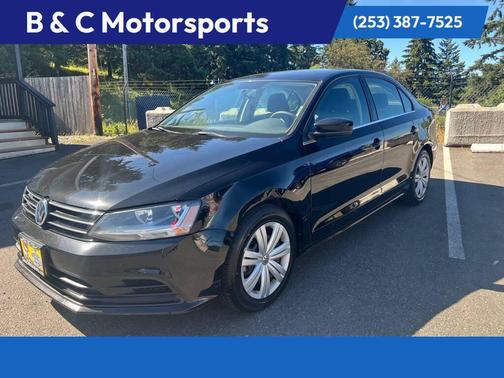 Black 2017 Volkswagen Jetta 1.4T S