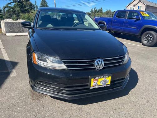 Black 2017 Volkswagen Jetta 1.4T S