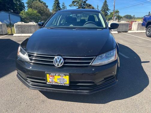 Black 2017 Volkswagen Jetta 1.4T S