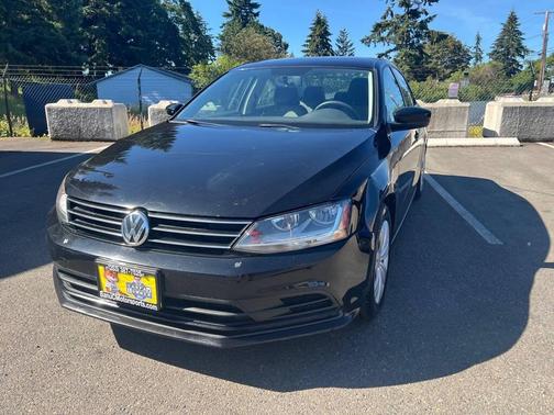 Black 2017 Volkswagen Jetta 1.4T S