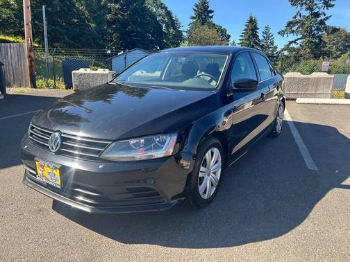 Black 2017 Volkswagen Jetta 1.4T S
