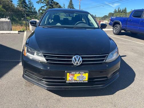 Black 2017 Volkswagen Jetta 1.4T S