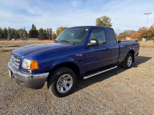 Sonic Blue Clearcoat Metallic 2003 Ford Ranger SUPER CAB