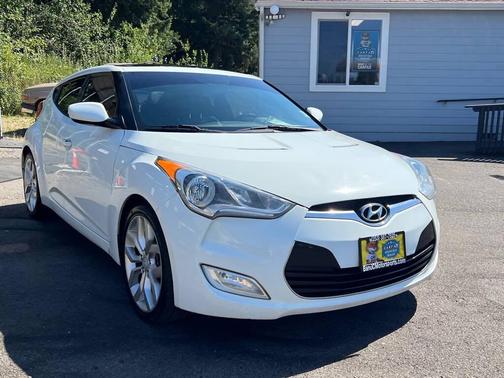 Century White 2013 Hyundai Veloster Base