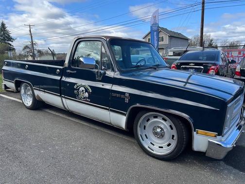 BLUE 1985 Chevrolet Pickup Truck Base