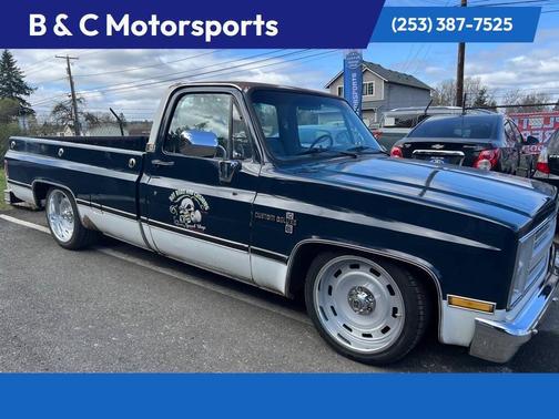 BLUE 1985 Chevrolet Pickup Truck Base