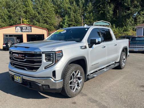 Quicksilver Metallic 2022 GMC Sierra 1500 SLT
