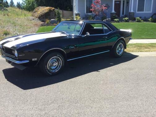 BLACK 1968 Chevrolet Camaro Base