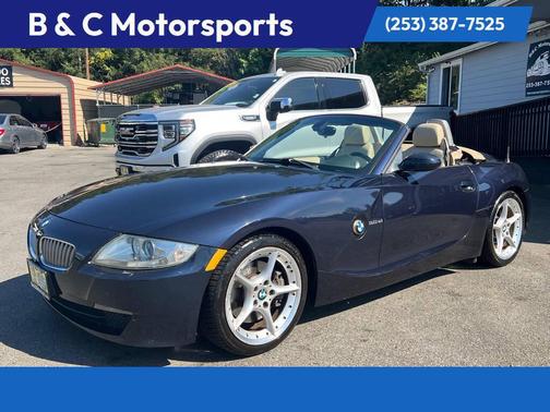 BLUE 2006 BMW Z4 3.0si Roadster