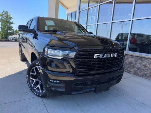 Black 2025 RAM 1500 Laramie