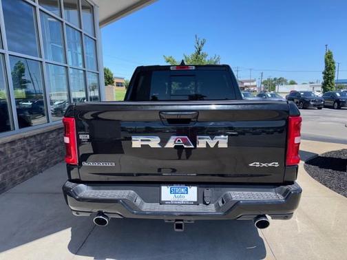 Black 2025 RAM 1500 Laramie
