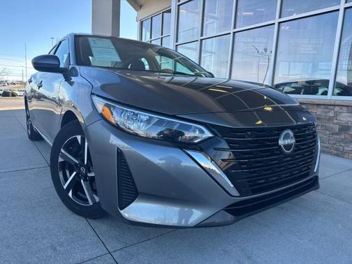 Gun Metallic 2024 Nissan Sentra SV Sedan