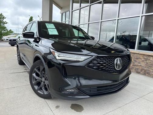 Black 2024 Acura MDX A-Spec