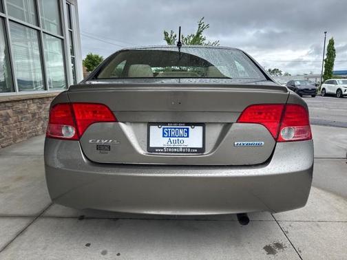 Tan 2008 Honda Civic Hybrid