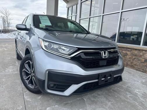 Gray 2022 Honda CR-V EX SUV