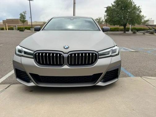 Phytonic Blue Metallic 2021 BMW M550 i Xdrive