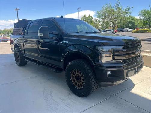 Shadow Black 2018 Ford F-150 Lariat