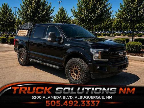 Shadow Black 2018 Ford F-150 Lariat Truck