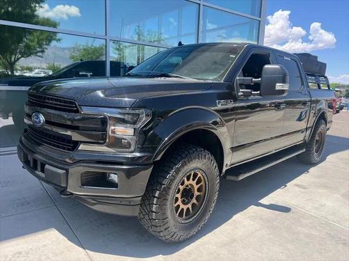 Shadow Black 2018 Ford F-150 Lariat