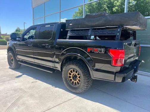 Shadow Black 2018 Ford F-150 Lariat
