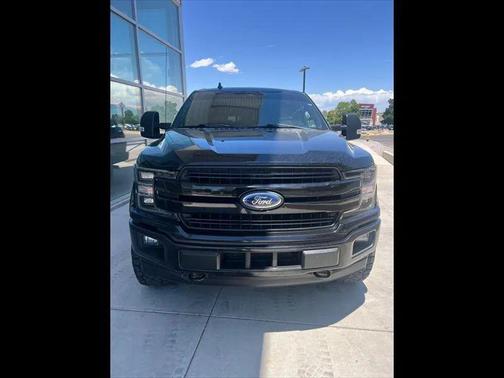 Shadow Black 2018 Ford F-150 Lariat