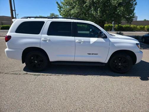 Super White 2019 Toyota Sequoia TRD Sport