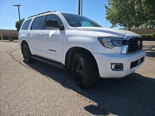 Super White 2019 Toyota Sequoia TRD Sport