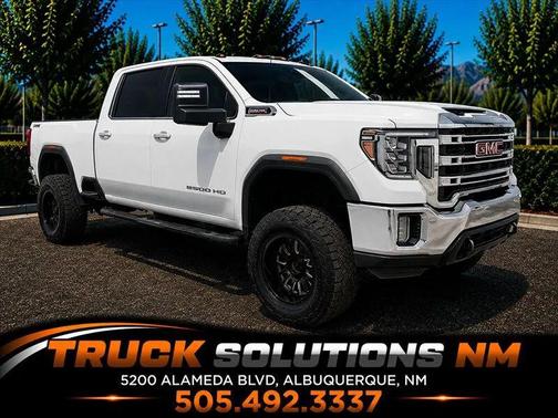 Summit White 2020 GMC Sierra 2500 SLE