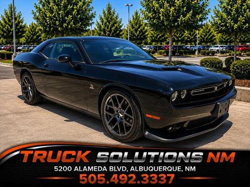 Black Clear Coat 2016 Dodge Challenger R/T Scat Pack