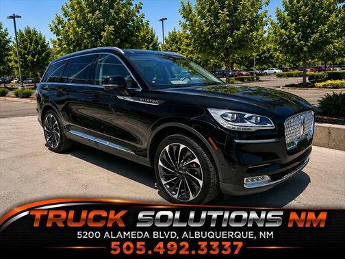Infinite Black Metallic 2020 Lincoln Aviator Reserve AWD