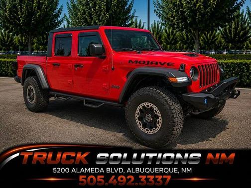 Firecracker Red Clearcoat 2021 Jeep Gladiator Mojave 4x4 Truck